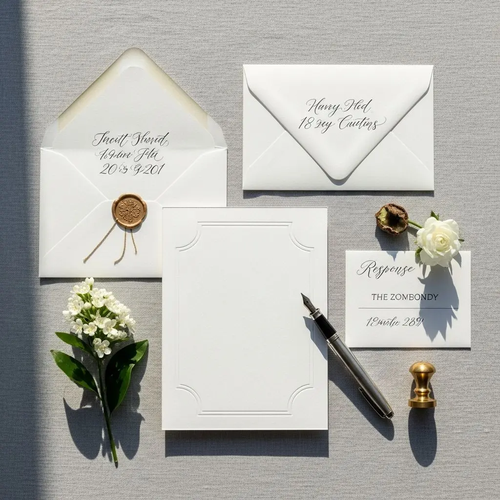Master all wedding invitation addressing rules, traditions, and modern etiquette for every guest type, from families to couples.