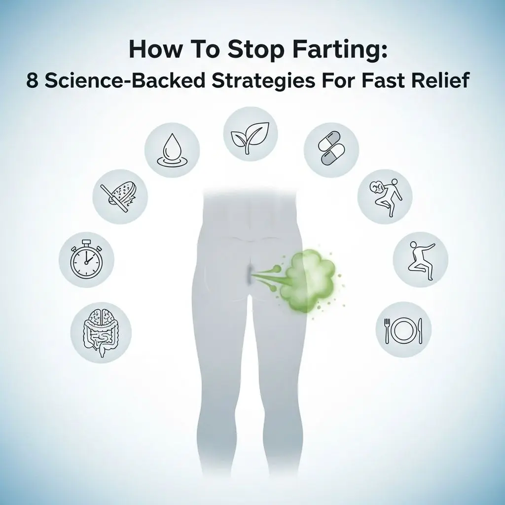 Stop excessive gas quickly and naturally with expert tips, lifestyle changes, and essential diet tweaks for better digestive comfort.