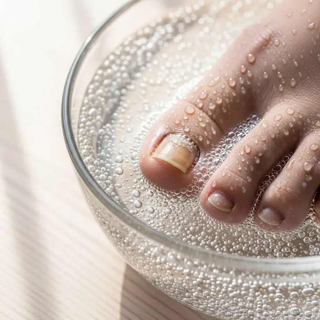 Explore the effectiveness of hydrogen peroxide in treating toenail fungus, including methods of application and potential outcomes.