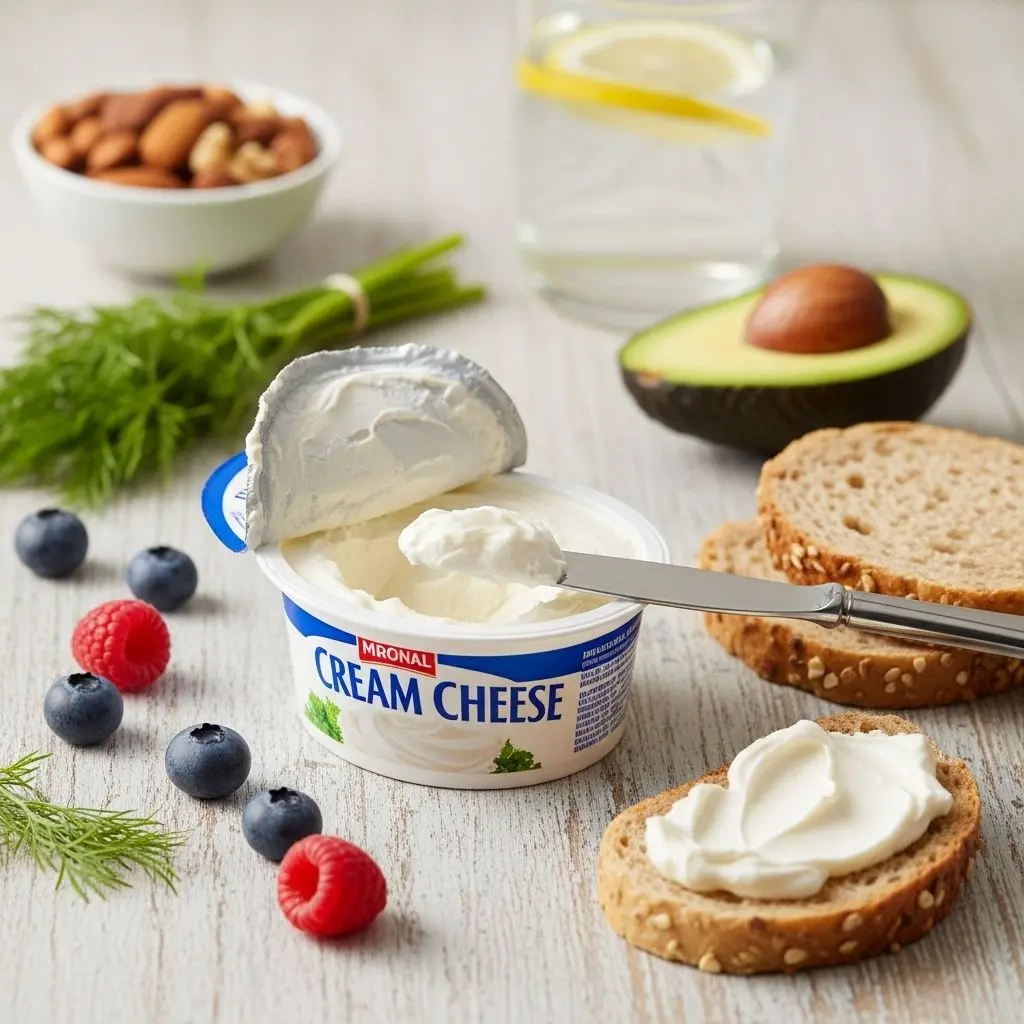 Unveiling the health profile of cream cheese: nutrition facts, potential benefits, risks, and healthy usage tips for mindful dairy choices.