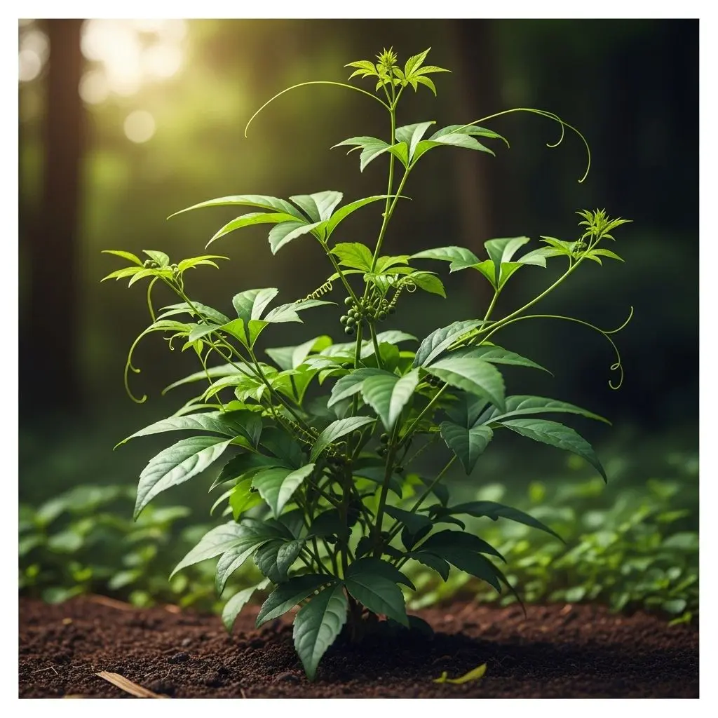 Explore the health benefits, uses, safety tips, and side effects of Jiaogulan, the 'immortal herb' known for its wide range of traditional and modern medicinal applications.