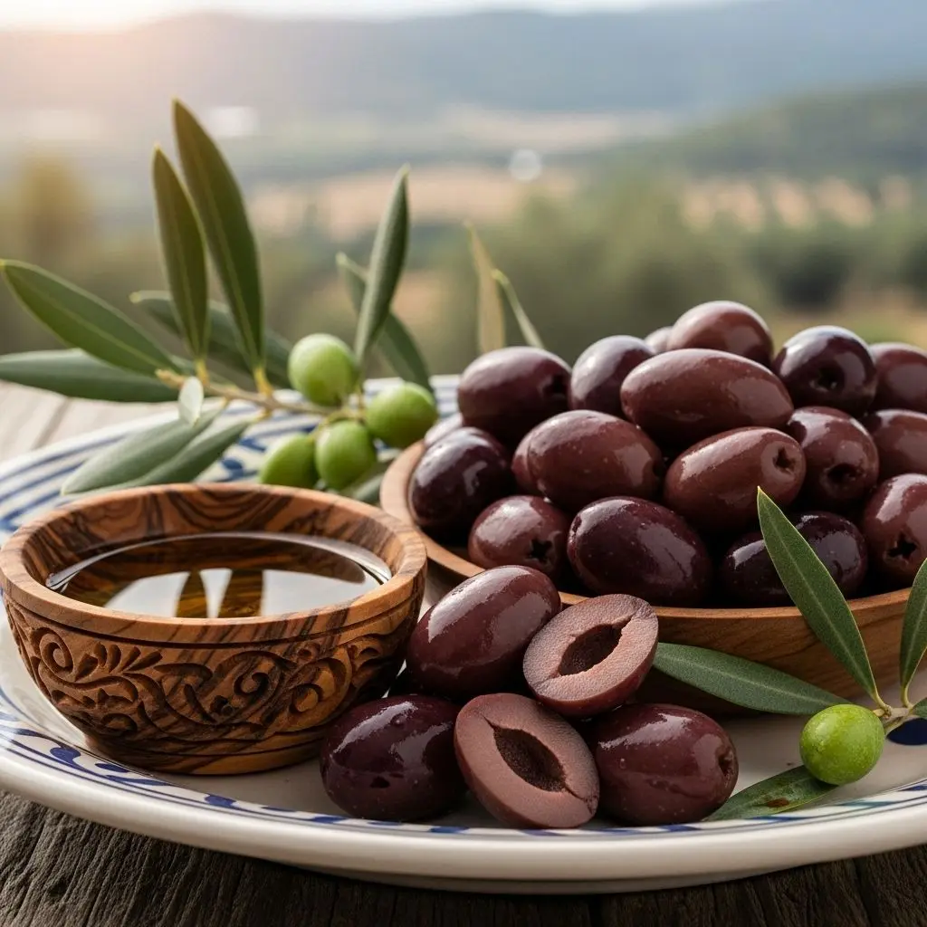 Discover the unique flavors, rich history, health benefits, and versatile uses of authentic Kalamata olives in Mediterranean cuisine and beyond.