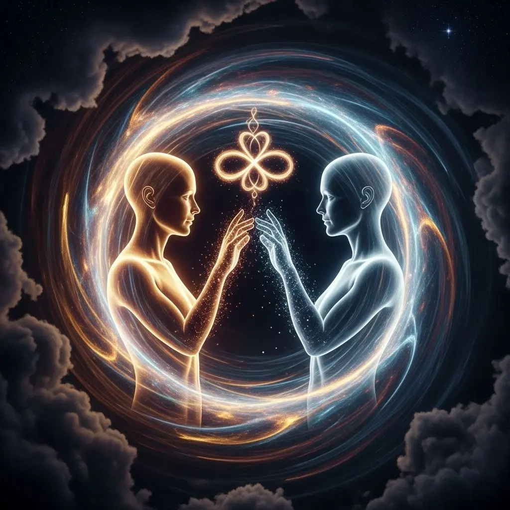 Dive deep into karmic soulmates, exploring their signs, differences from soulmates and twin flames, and how they change us forever.