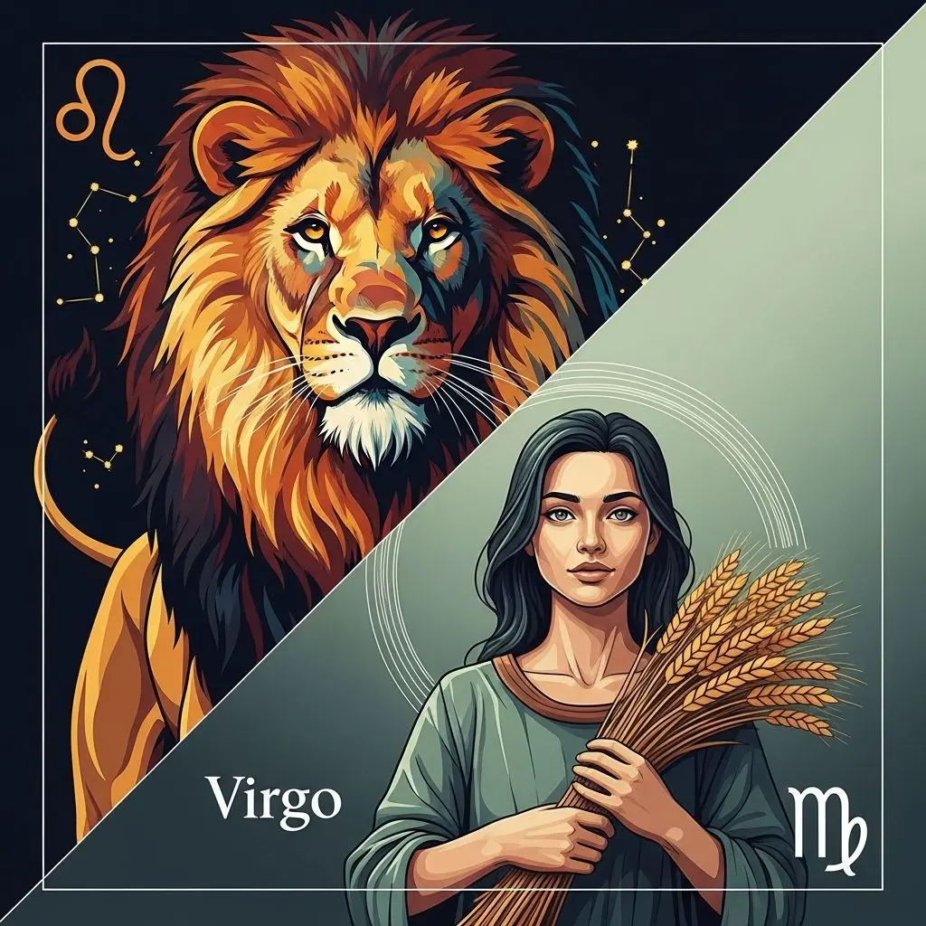 Explore how Leo’s fiery presence blends with Virgo’s thoughtful nature in love, marriage, sex, and friendship.