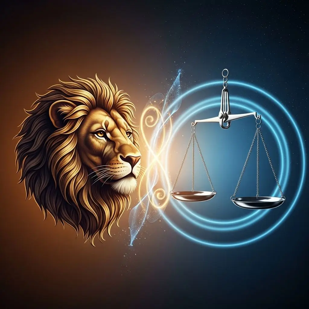 Discover the dynamic harmony between Leo's fire and Libra's air
