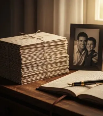 Touching letters from a son to his dad, expressing gratitude, love, and life lessons across every stage of their bond.