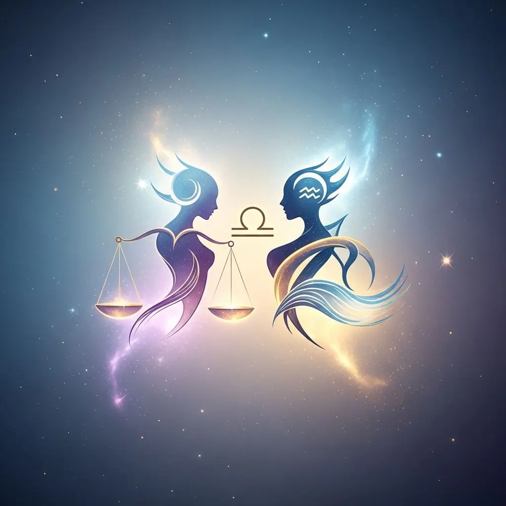 Exploring the cosmic connection between Libra and Aquarius