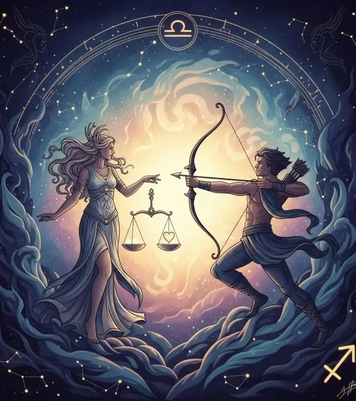 Libra and Sagittarius Compatibility: Love, Life & More Discover the cosmic connection between Libra and Sagittarius in love and life