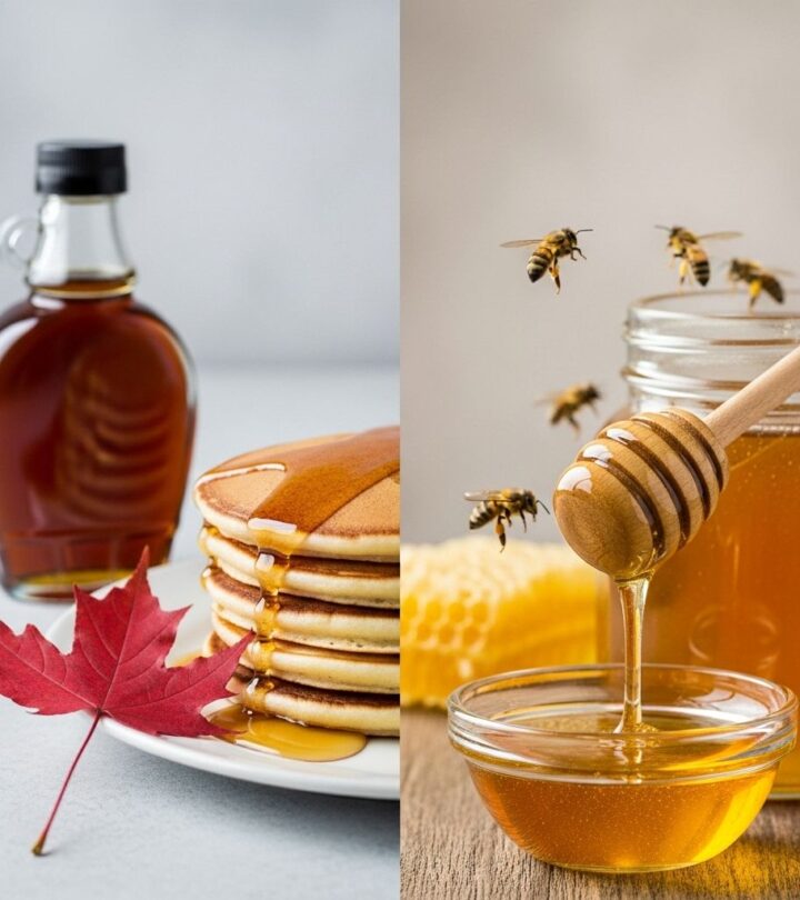 Explore the nutritional differences, health benefits, and uses of maple syrup and honey to make an informed sweetener choice.