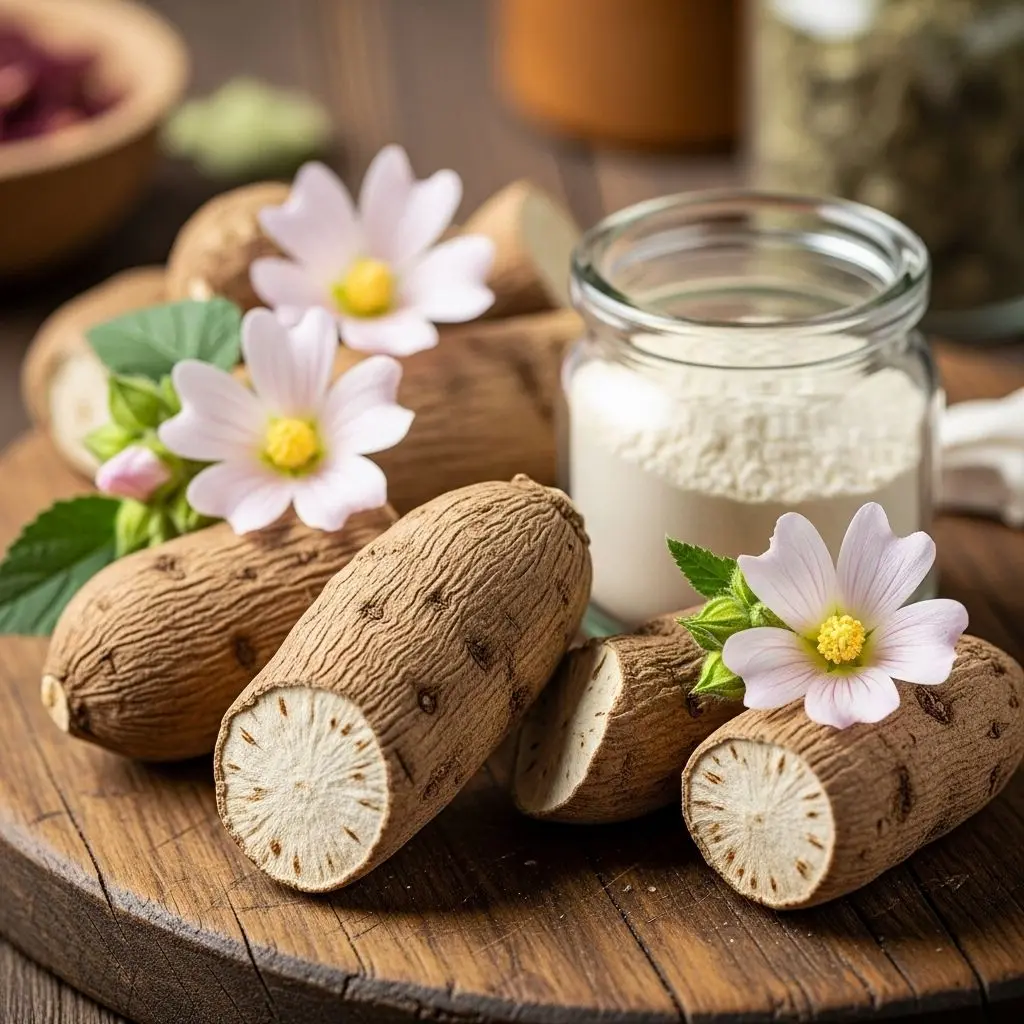 Explore the science-backed benefits, uses, and safety profile of marshmallow root for immunity, digestion, skin, and more.
