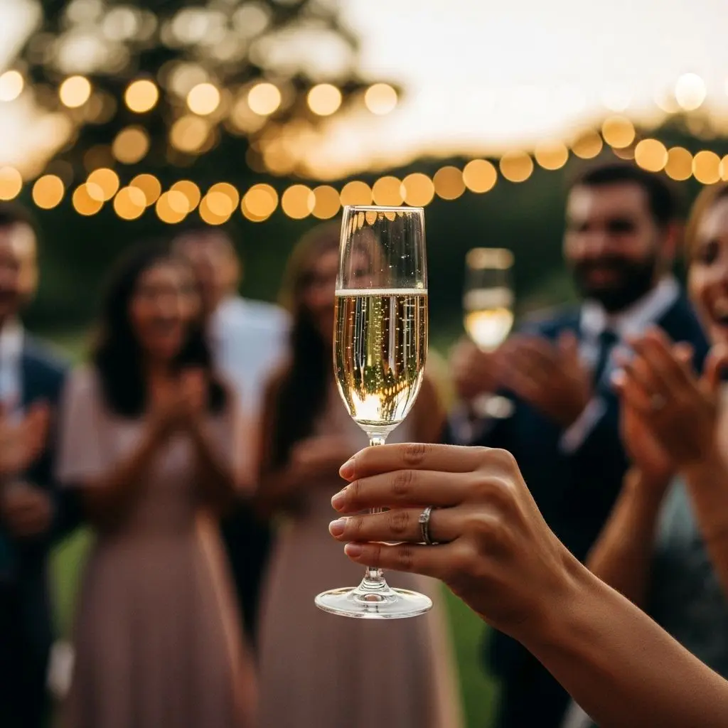 A complete, friendly guide to creating unforgettable wedding toasts—etiquette tips, structure, creative ideas, and sample speeches.