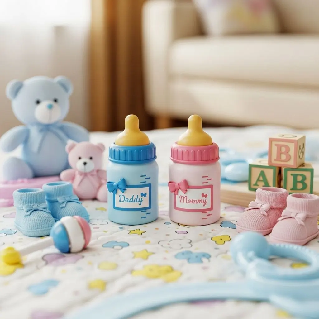 Engage guests and celebrate parents-to-be with the entertaining and revealing Mommy or Daddy baby shower game.