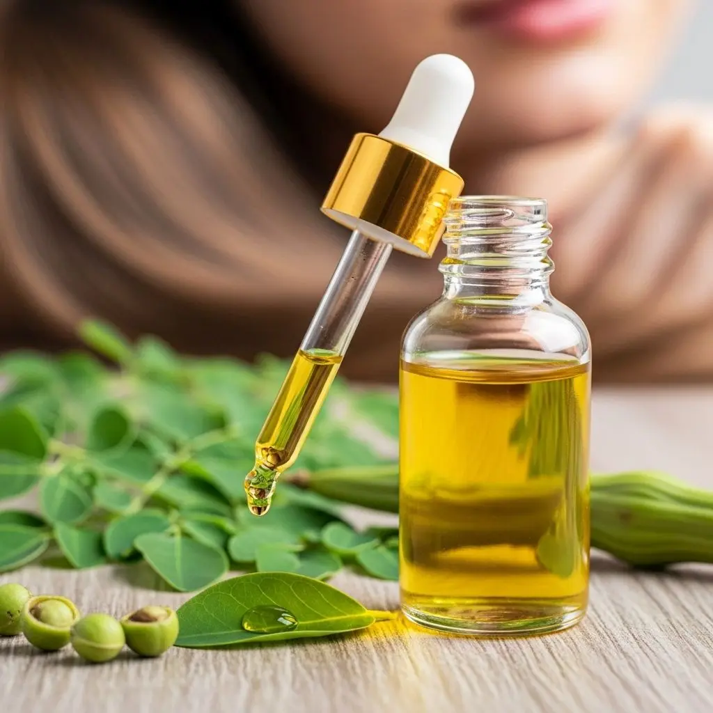 Explore the versatile benefits of moringa oil for skin, hair, and overall well-being, including its moisturization, anti-aging, and healing properties.