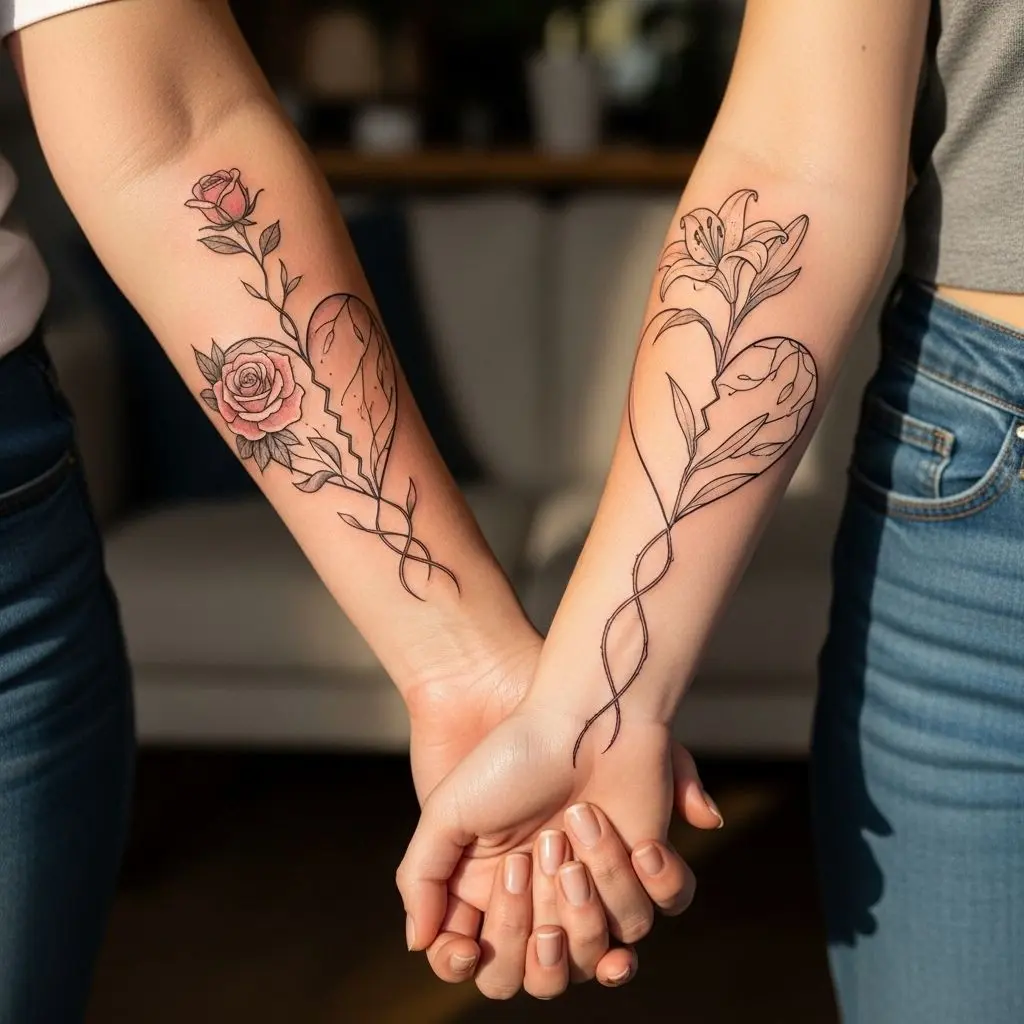 Celebrate the unbreakable bond between mothers and daughters with meaningful, creative tattoo designs and heartfelt inspiration.
