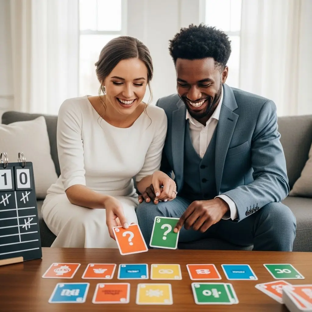 Discover entertaining questions that bring couples closer together