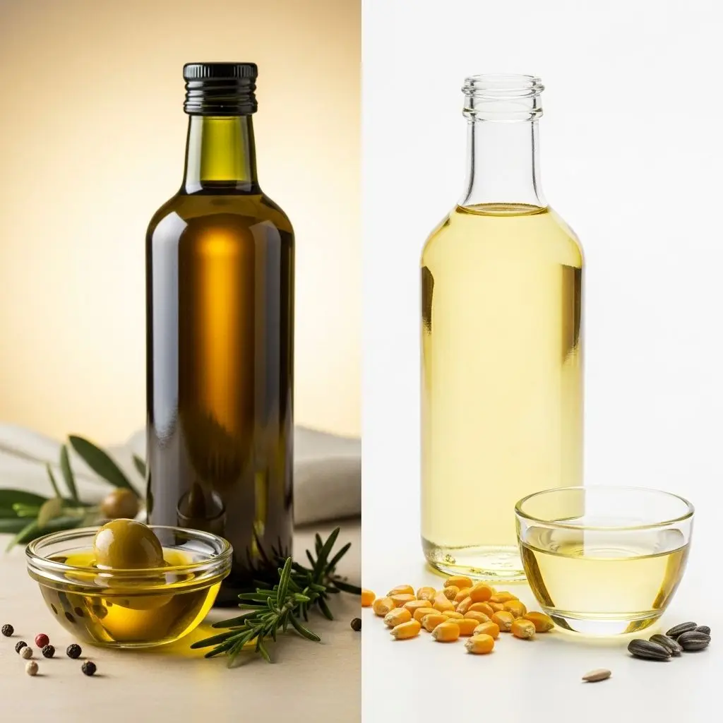 Understand the key differences between olive oil and vegetable oil, including nutrition, flavor, health benefits, and best culinary uses.