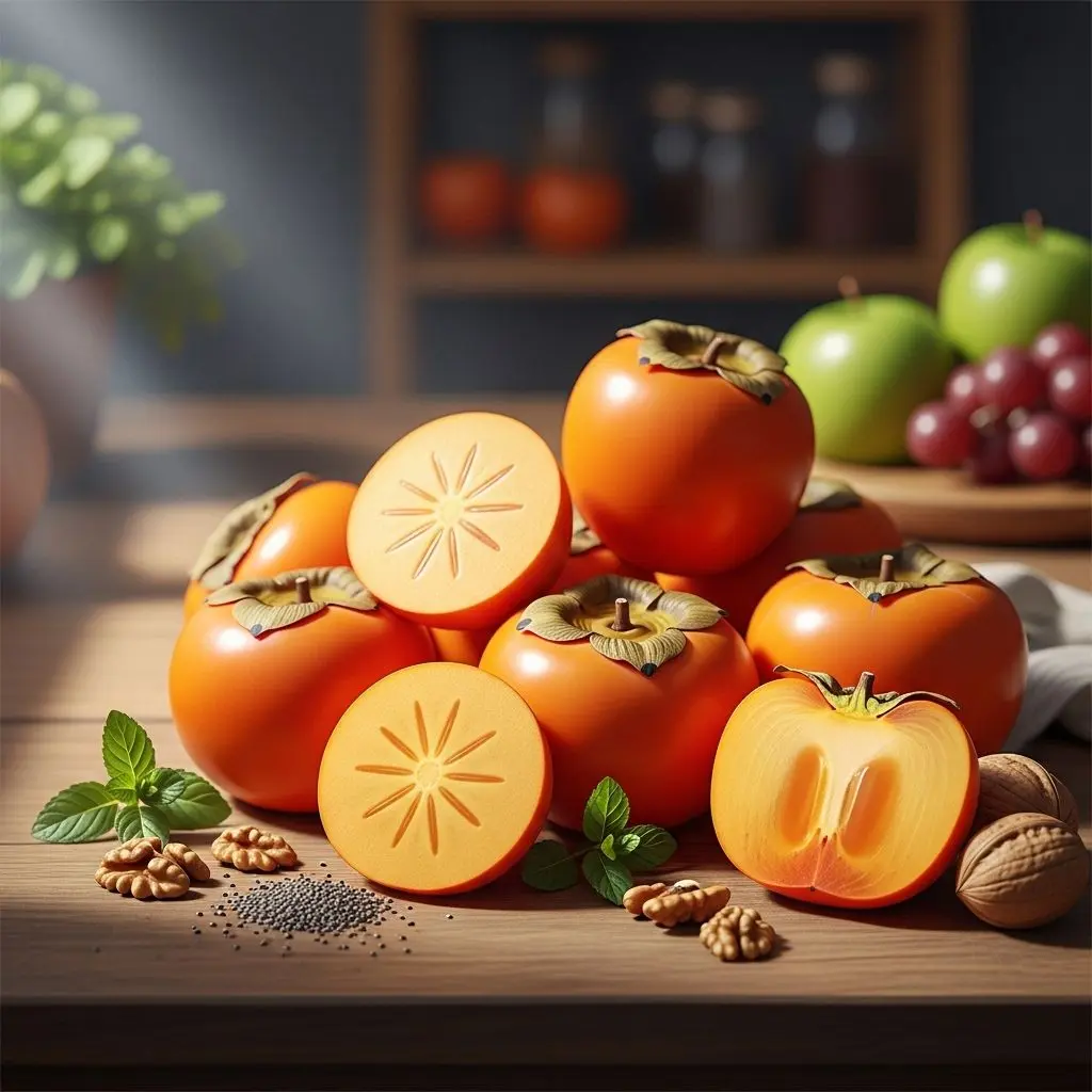 Explore the evidence-backed health benefits, nutrition facts, and versatile uses of persimmons—nature’s sweet autumn superfruit.