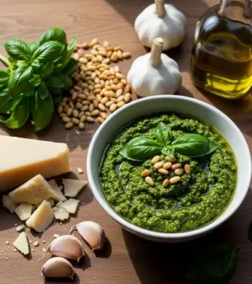 Pesto: Nutrition, Benefits, and Delicious Uses Discover the nutritional value, health benefits, variations, and practical uses of pesto—a flavorful Mediterranean superfood.