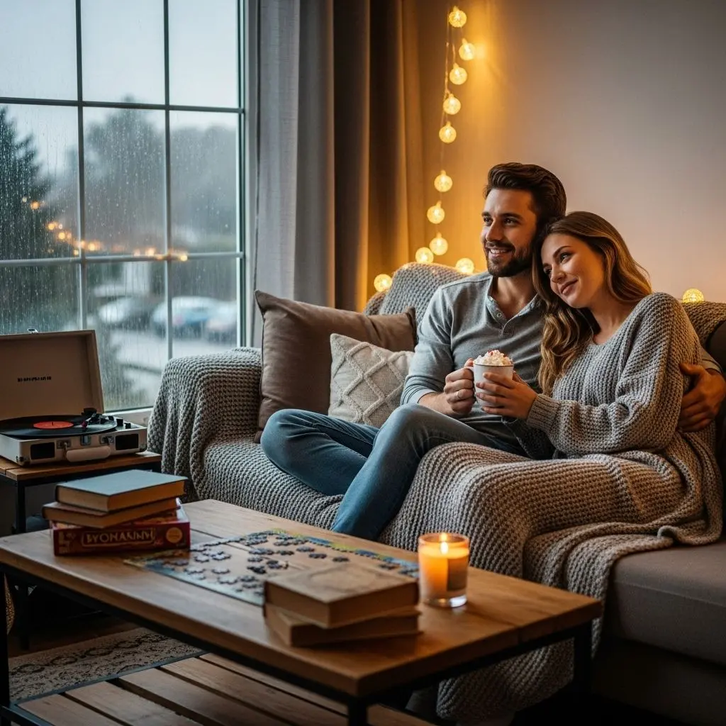 Make every rainy day special with these unique, romantic, and fun date ideas for couples—indoors and out.