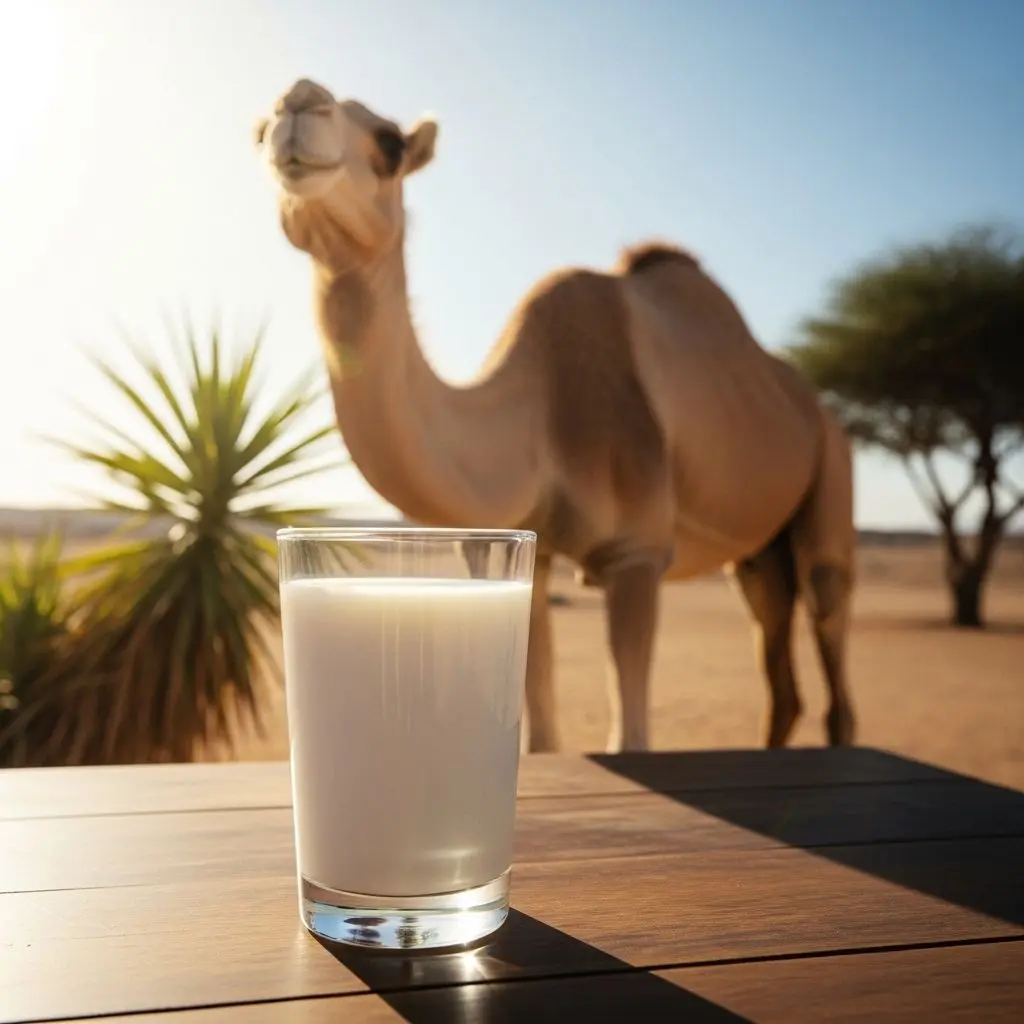 Delve into the science-backed health benefits, nutrition, uses, and safety information for camel milk, nature’s ancient wellness elixir.