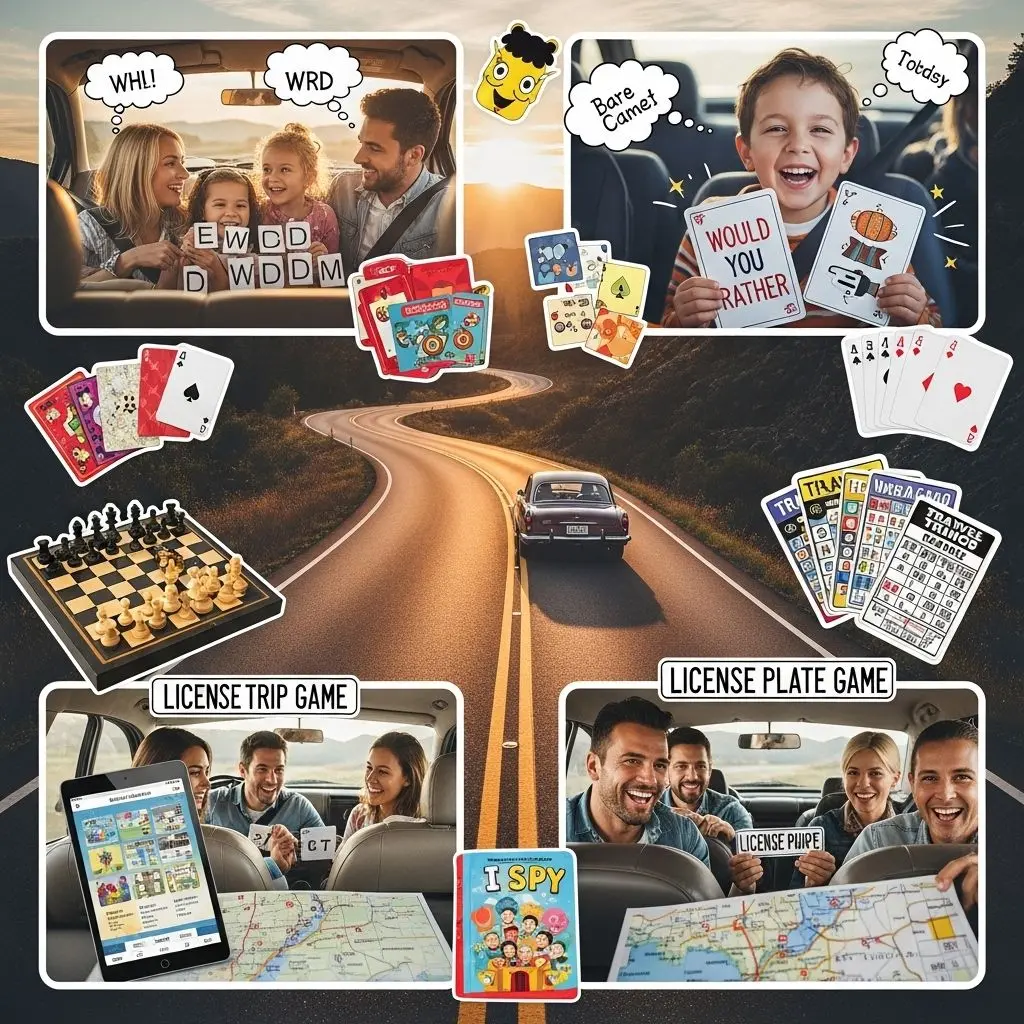 Make road trips unforgettable with engaging games for kids, families, and adults—laughter and fun for every mile.