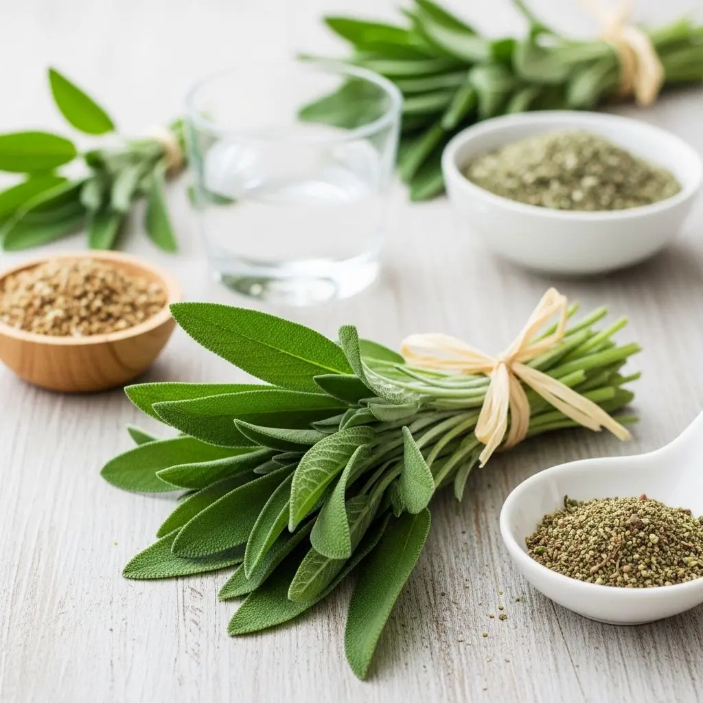 Discover the remarkable advantages of sage herb, from glowing skin and luscious hair to a healthier body and mind.