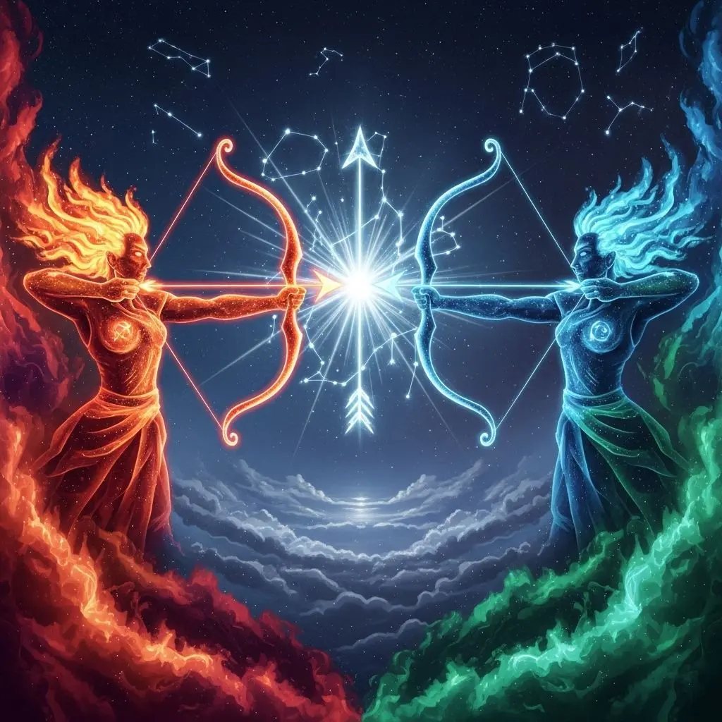 Explore the fascination and challenges in a Sagittarius–Sagittarius relationship—from vibrant romance to intellectual harmony.