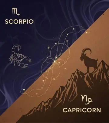 Scorpio And Capricorn Compatibility: Love, Friendship & Beyond Dive deep into the dynamic bond between Scorpio and Capricorn with insights into love, marriage, friendship, trust, and sexual compatibility.