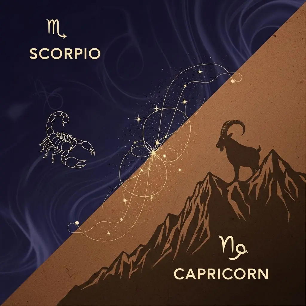 Dive deep into the dynamic bond between Scorpio and Capricorn with insights into love, marriage, friendship, trust, and sexual compatibility.