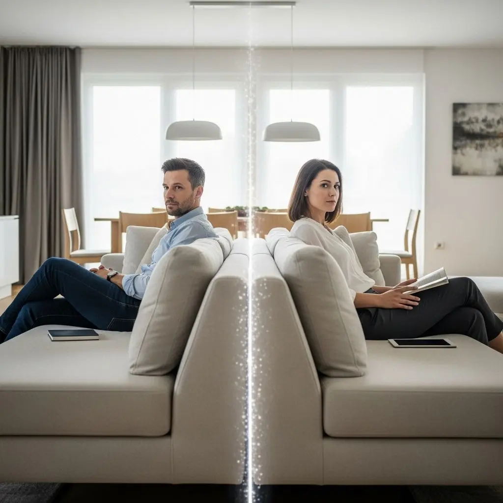 Navigating separation under one roof? Learn vital rules, tips, and boundaries for a healthier shared living experience.