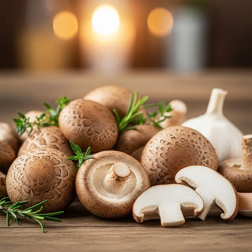 Explore shiitake mushrooms' nutrition profile, diverse health benefits, culinary uses, and key FAQs for a better understanding of this powerful fungus.