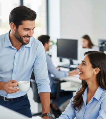 23 Clear Signs a Male Coworker Likes You