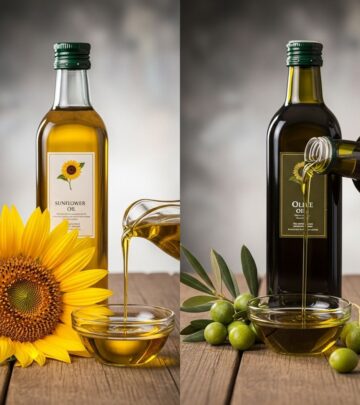 Sunflower Oil vs Olive Oil: Which Is the Healthier Choice? Sunflower Oil vs Olive Oil: Which Is the Healthier Choice?
