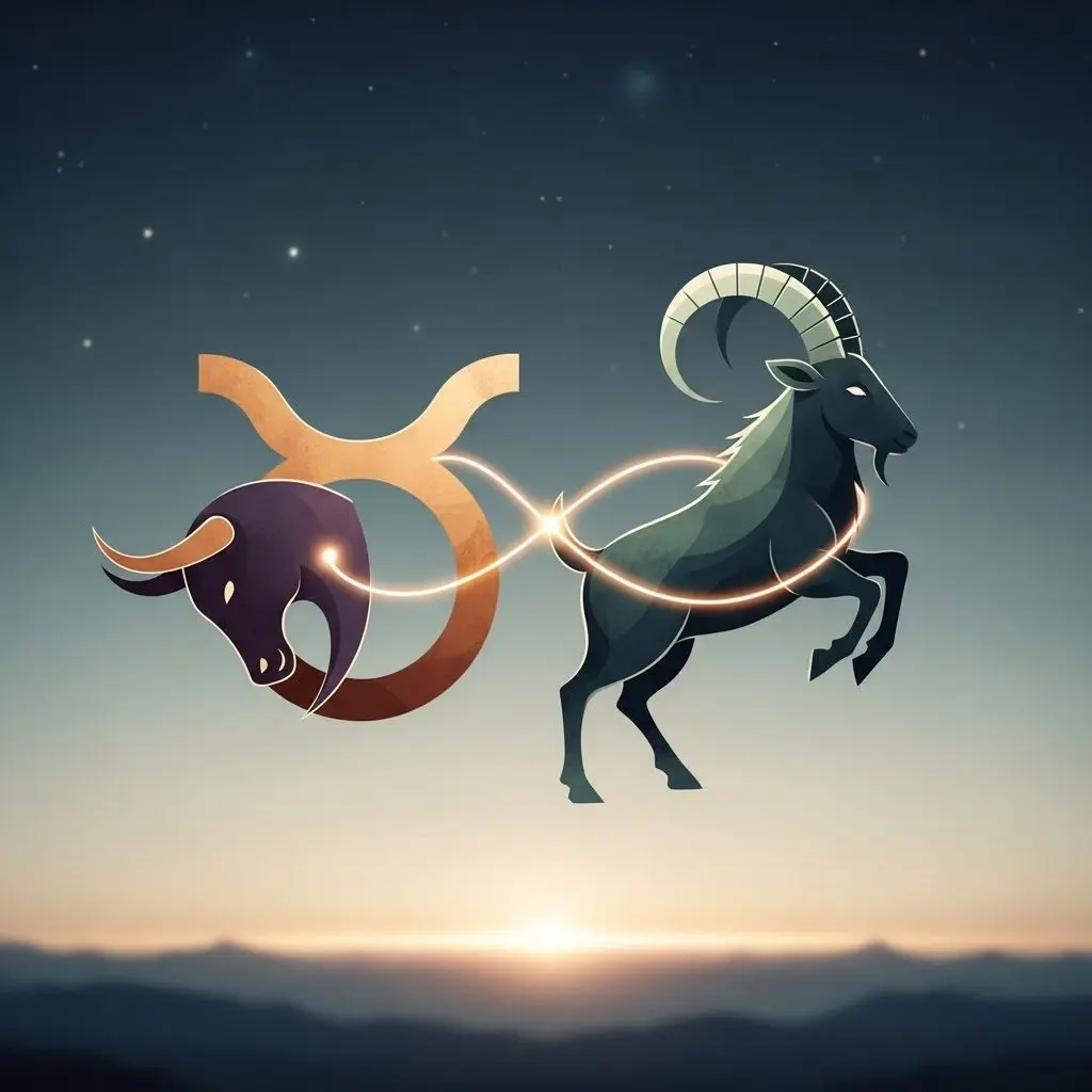 Discover the profound connection between Taurus and Capricorn — two earth signs uniting for stability, loyalty, and lasting love.