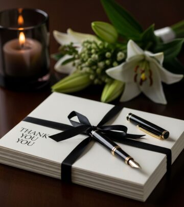 Heartfelt Thank You Notes For Funeral: Examples, Tips & Etiquette