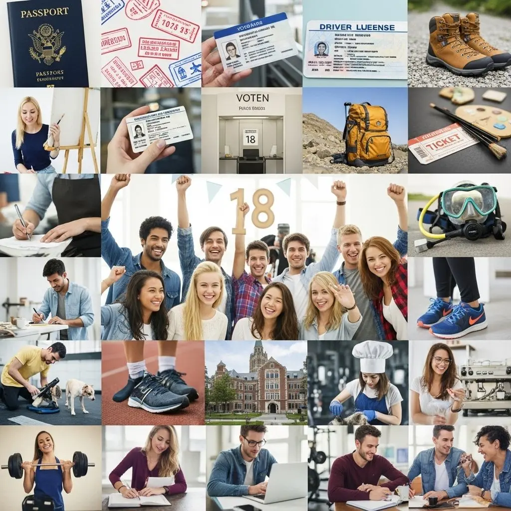 Discover the freedoms, responsibilities, and adventures awaiting you at 18