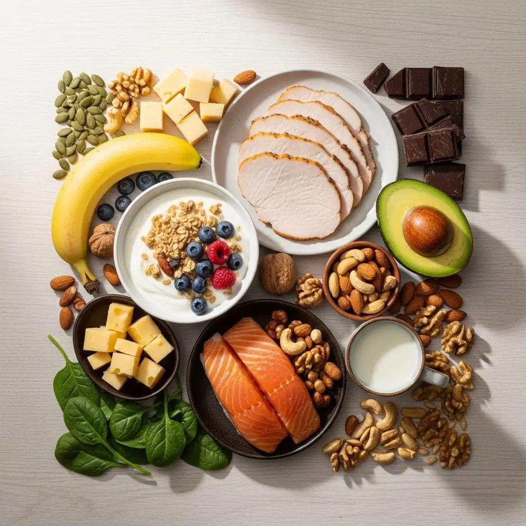 Discover tryptophan-rich foods that naturally boost mood, enhance sleep quality, and support overall well-being.