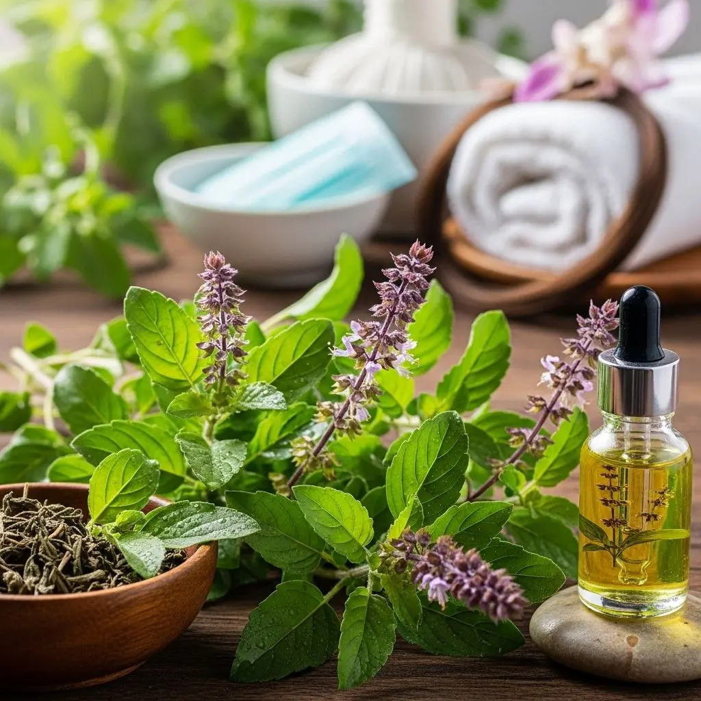 Tulsi, the revered 'Holy Basil,' offers powerful benefits for skin, hair, and overall health thanks to its ancient healing properties.