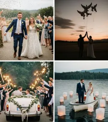 45 Unique and Memorable Wedding Send-Off Ideas Discover 45 creative wedding send-off ideas to make your exit unforgettable, from classic sparklers to whimsical showstoppers.
