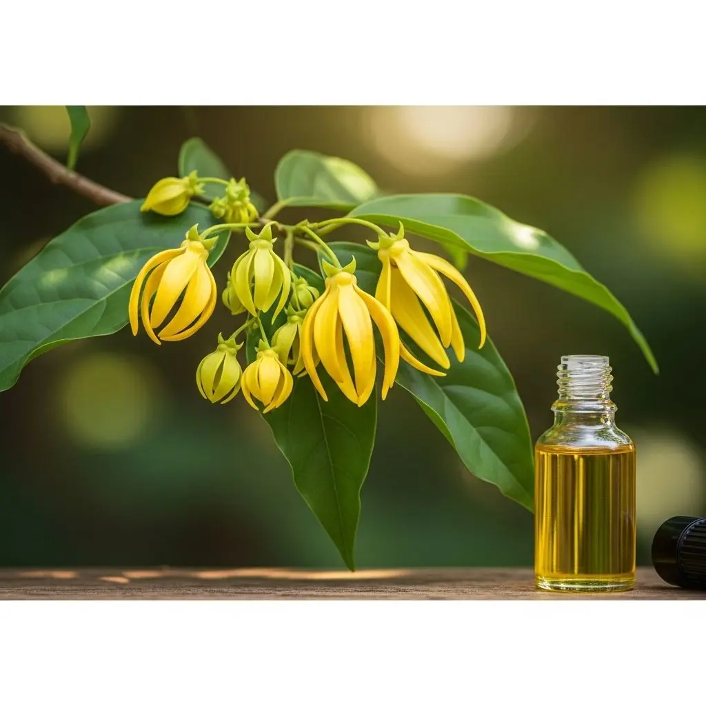 Uncover the wide-ranging benefits of ylang ylang oil for your mind, body, and beauty regimen, plus uses and essential safety tips.