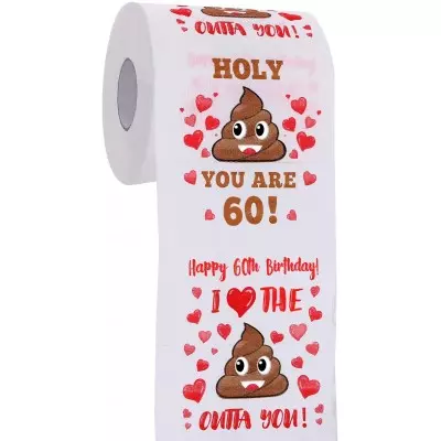  Aozita Happy Prank Toilet Paper