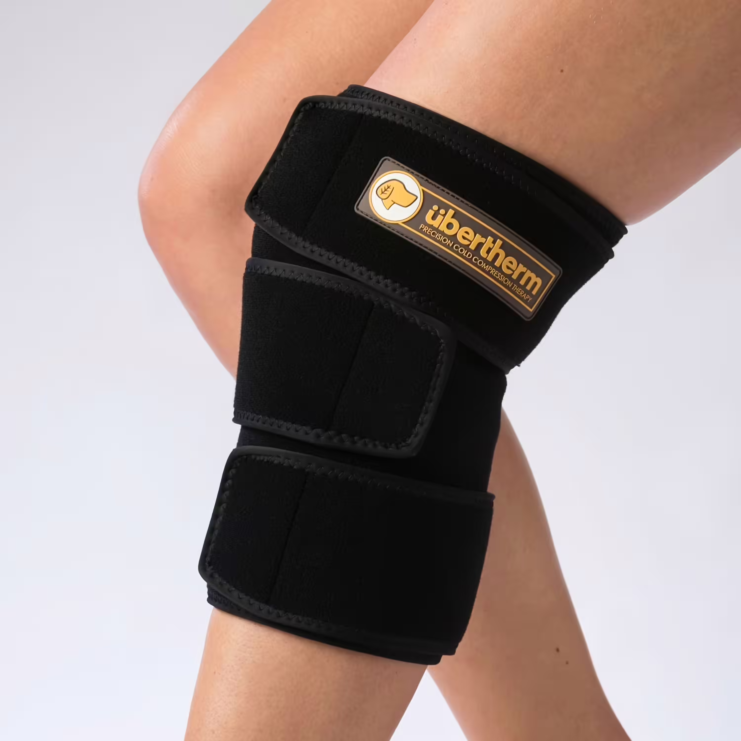  übertherm Knee Ice Pack Wrap with Compression