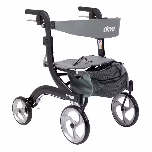  Drive Medical Nitro Euro Style Rollator