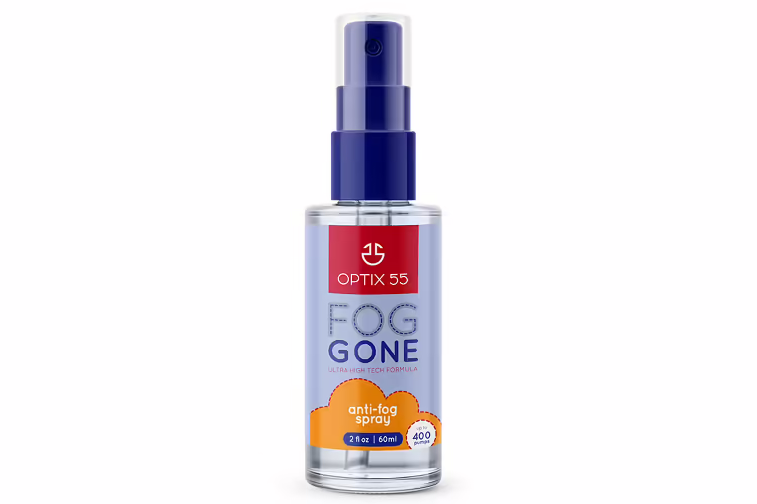  Optix 55 Anti-Fog Spray For Non-Anti-Reflective Lenses