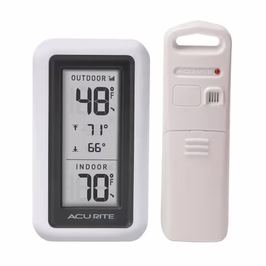 AcuRite 00424CA Digital Thermometer with Indoor-Outdoor Temperature