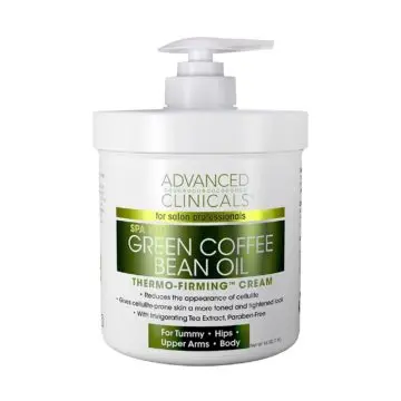 Advanced Clinicals Green Coffee Bean Oil Thermo-Firming Cream