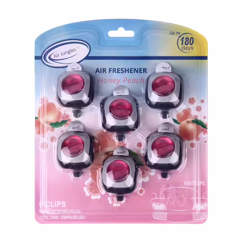Air Jungles Honey Peach Car Air Freshener