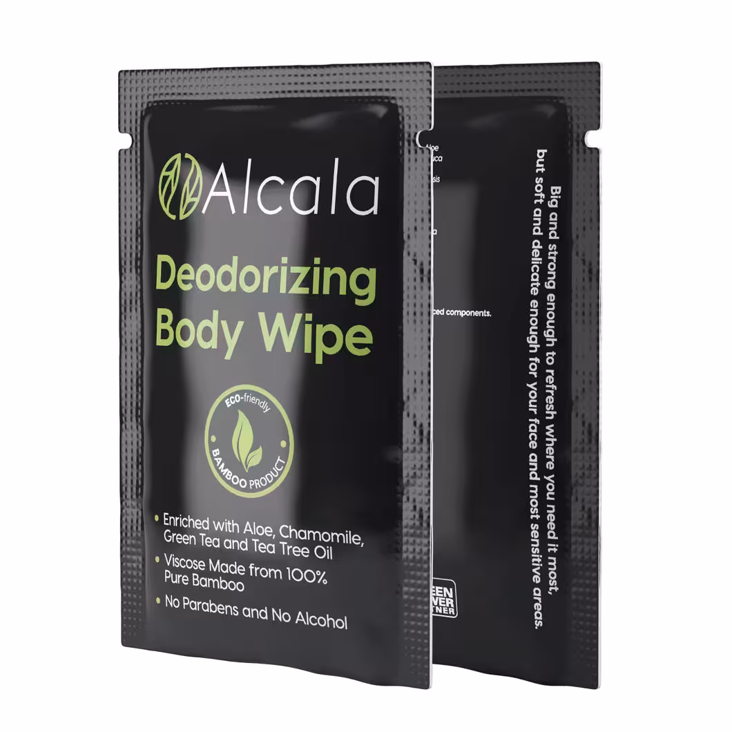 Alcala Deodorizing Body Wipes