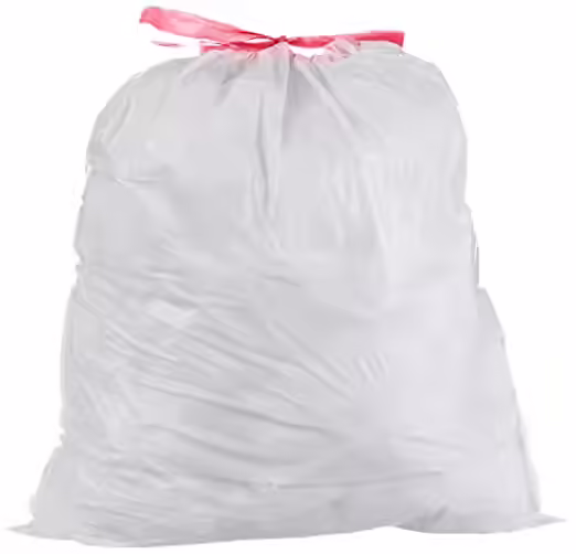 AmazonBasics 13-Gallon Tall Kitchen Trash Bag with Draw String