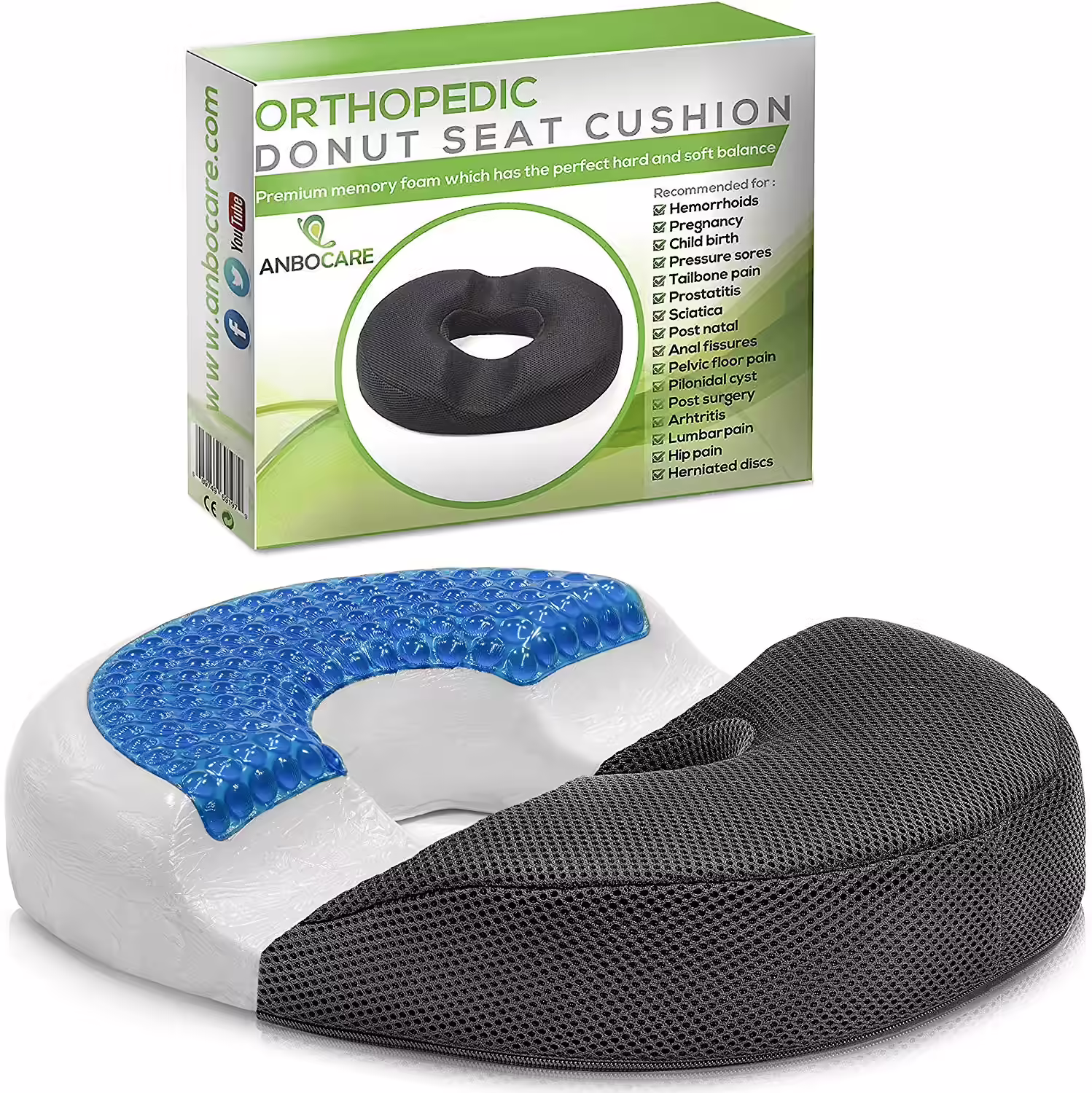 AnboCare Donut Pillow